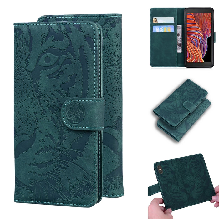 Tiger Embossing Pattern Funda de cuero con tapa horizontal con soporte y ranuras para tarjetas y billetera, For OPPO Realme X7 Pro 5G, For OPPO Reno 5 4G / Reno 5 5G, For OPPO Reno5 K / Find X3 Lite, For OPPO Reno5 Pro 5G                               ...