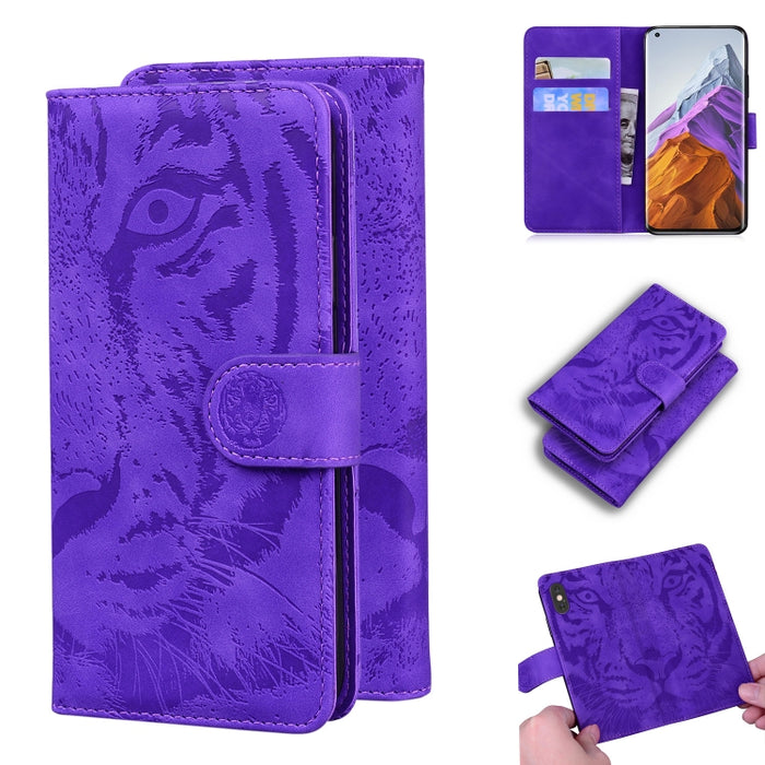 Tiger Embossing Pattern Funda de cuero con tapa horizontal con soporte y ranuras para tarjetas y billetera, For OPPO Realme X7 Pro 5G, For OPPO Reno 5 4G / Reno 5 5G, For OPPO Reno5 K / Find X3 Lite, For OPPO Reno5 Pro 5G                               ...