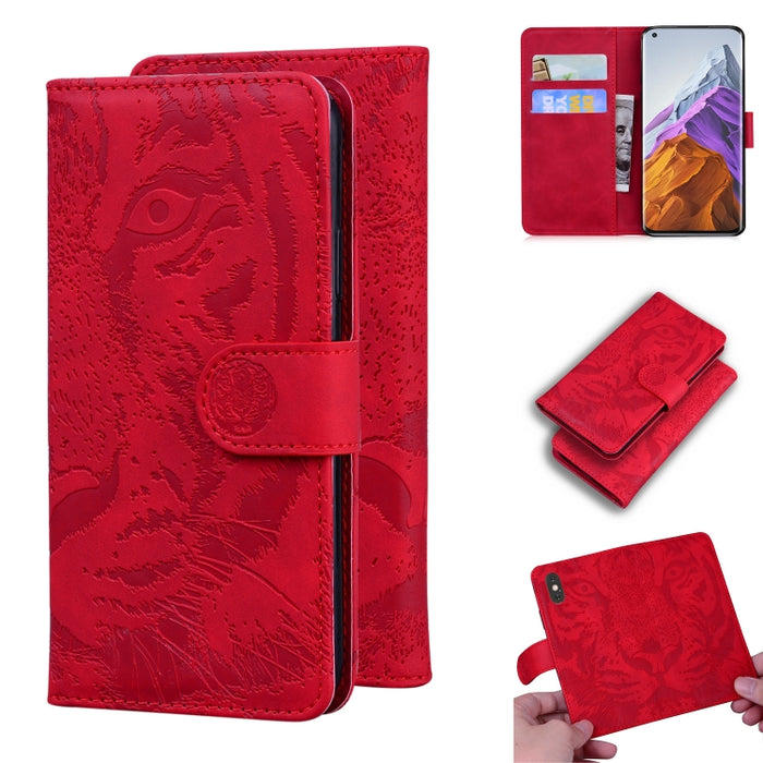 Tiger Embossing Pattern Funda de cuero con tapa horizontal con soporte y ranuras para tarjetas y billetera, For OPPO Realme X7 Pro 5G, For OPPO Reno 5 4G / Reno 5 5G, For OPPO Reno5 K / Find X3 Lite, For OPPO Reno5 Pro 5G                               ...