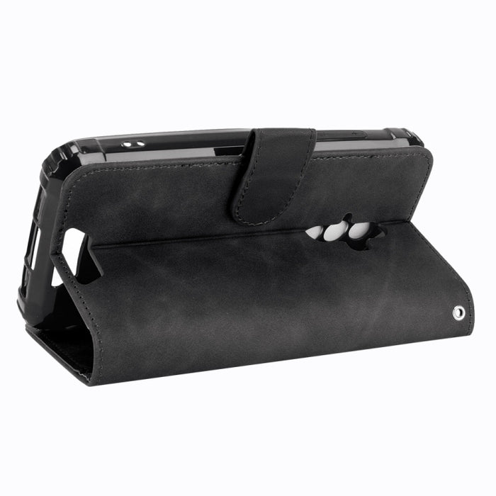 Funda de piel sintética con textura de piel de becerro con tapa horizontal y hebilla magnética con soporte, ranuras para tarjetas y cartera, For Blackview BV6600, For Oukitel C23 Pro, For Ulefone Note 10, For Xiaomi Mi Mix Fold