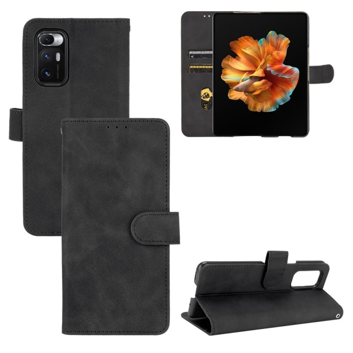 Funda de piel sintética con textura de piel de becerro con tapa horizontal y hebilla magnética con soporte, ranuras para tarjetas y cartera, For Blackview BV6600, For Oukitel C23 Pro, For Ulefone Note 10, For Xiaomi Mi Mix Fold