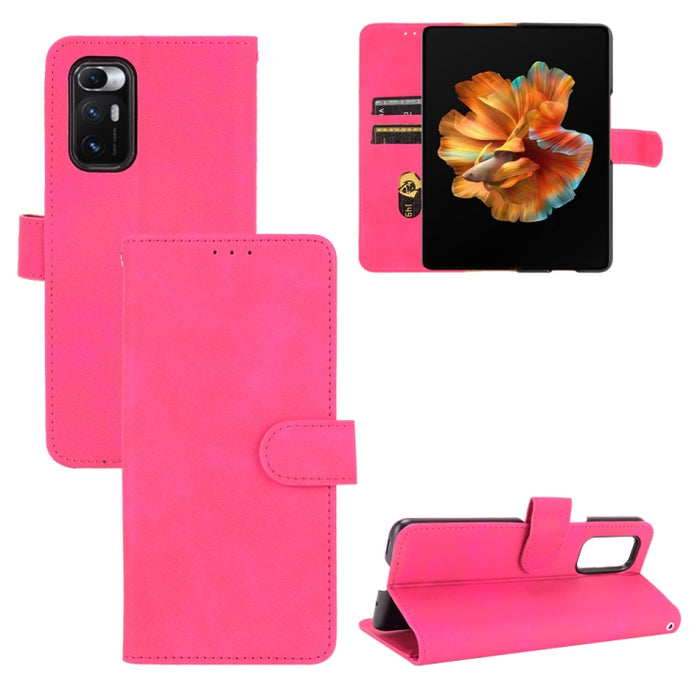 Funda de piel sintética con textura de piel de becerro con tapa horizontal y hebilla magnética con soporte, ranuras para tarjetas y cartera, For Blackview BV6600, For Oukitel C23 Pro, For Ulefone Note 10, For Xiaomi Mi Mix Fold
