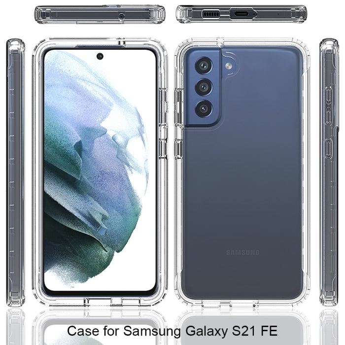 Estuche protector de PC + TPU altamente transparente a prueba de golpes, For Samsung Galaxy S21 FE, For Xiaomi Mi 10T Pro 5G, For Xiaomi Poco X3 NFC, For Xiaomi Redmi Note 10, For Xiaomi Redmi Note 10 Pro
