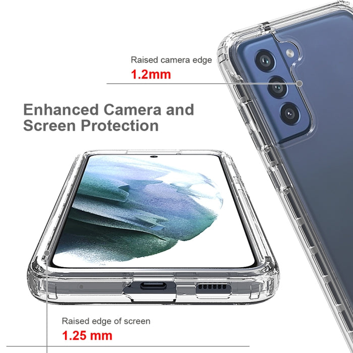 Estuche protector de PC + TPU altamente transparente a prueba de golpes, For Samsung Galaxy S21 FE, For Xiaomi Mi 10T Pro 5G, For Xiaomi Poco X3 NFC, For Xiaomi Redmi Note 10, For Xiaomi Redmi Note 10 Pro
