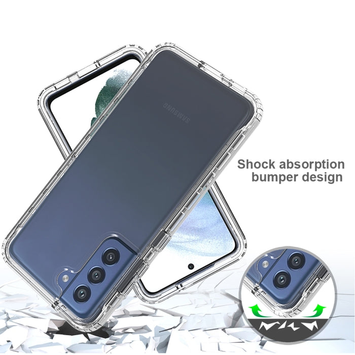 Estuche protector de PC + TPU altamente transparente a prueba de golpes, For Samsung Galaxy S21 FE, For Xiaomi Mi 10T Pro 5G, For Xiaomi Poco X3 NFC, For Xiaomi Redmi Note 10, For Xiaomi Redmi Note 10 Pro