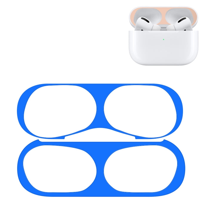 Para Apple AirPods Pro Auriculares inalámbricos Estuche protector Pegatina protectora de metal