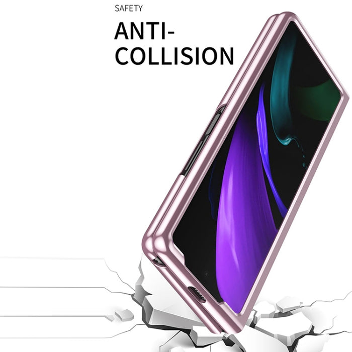 Estuche plegable transparente electrochapado ultrafino, For Huawei Mate X2, For Xiaomi Mi Mix Fold