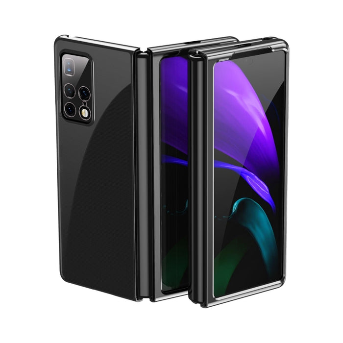 Estuche plegable transparente electrochapado ultrafino, For Huawei Mate X2, For Xiaomi Mi Mix Fold