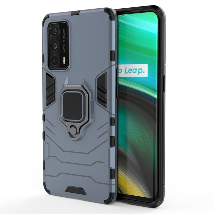 Funda protectora de PC + TPU a prueba de golpes con soporte de anillo magnético, For OPPO Realme X7 Pro Ultra, For Xiaomi Redmi K40 Gaming, For Honor Play 5T