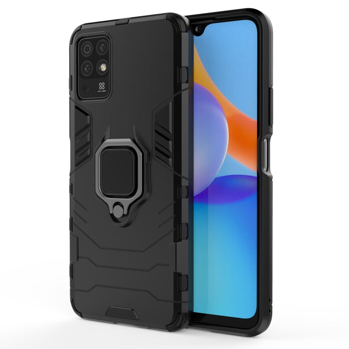 Funda protectora de PC + TPU a prueba de golpes con soporte de anillo magnético, For OPPO Realme X7 Pro Ultra, For Xiaomi Redmi K40 Gaming, For Honor Play 5T