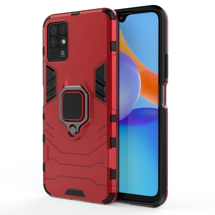 Funda protectora de PC + TPU a prueba de golpes con soporte de anillo magnético, For OPPO Realme X7 Pro Ultra, For Xiaomi Redmi K40 Gaming, For Honor Play 5T