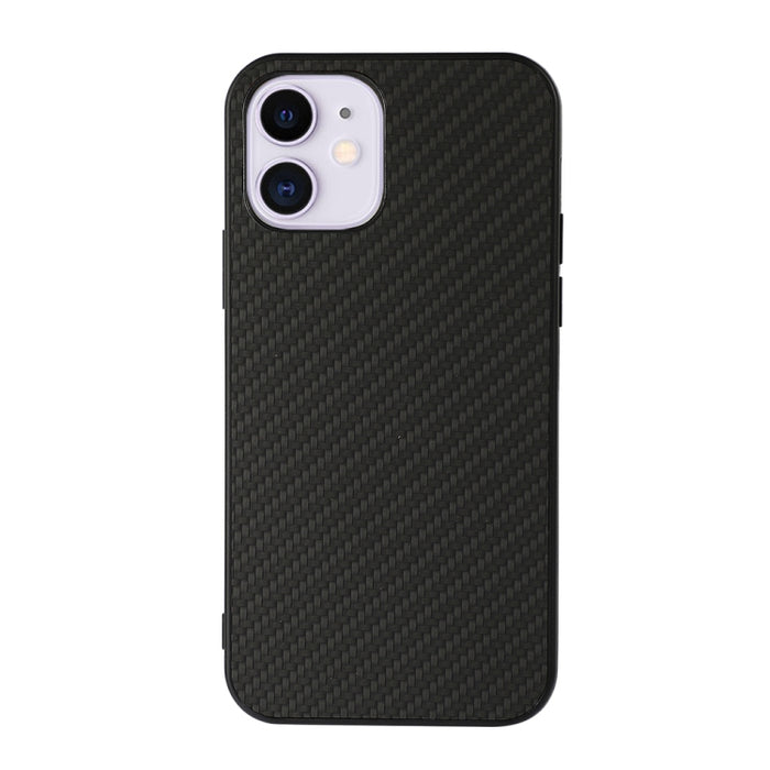 Funda protectora de fibra de carbono PU + PC + TPU Shockprof