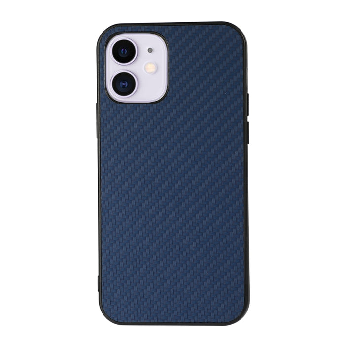 Funda protectora de fibra de carbono PU + PC + TPU Shockprof