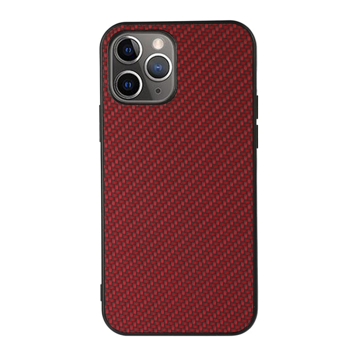 Funda protectora de fibra de carbono PU + PC + TPU Shockprof