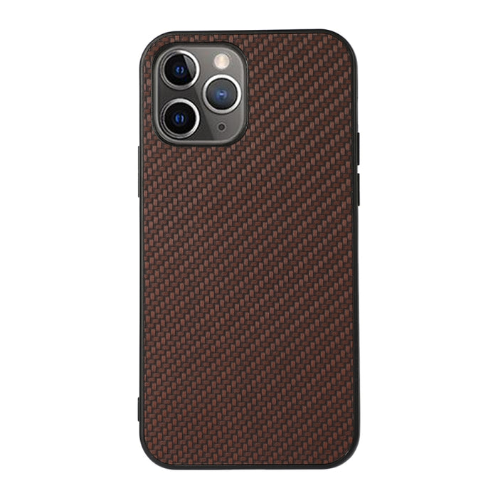 Funda protectora de fibra de carbono PU + PC + TPU Shockprof