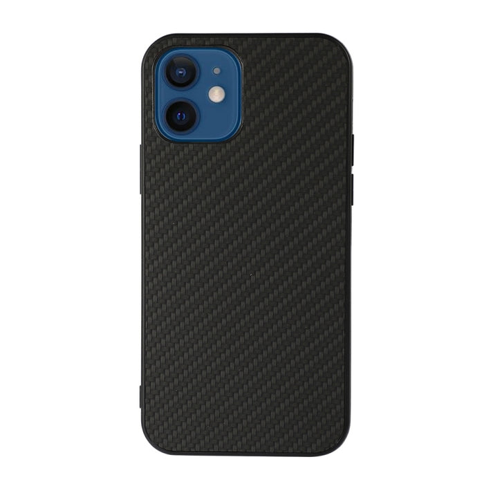 Funda protectora de fibra de carbono PU + PC + TPU Shockprof