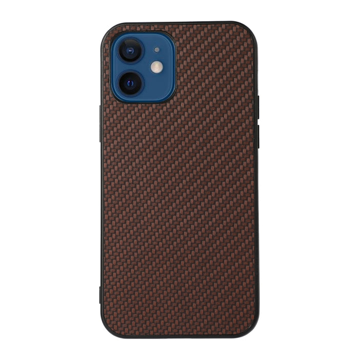 Funda protectora de fibra de carbono PU + PC + TPU Shockprof