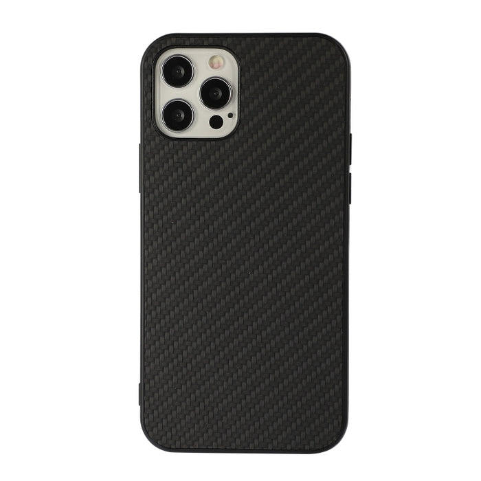 Funda protectora de fibra de carbono PU + PC + TPU Shockprof