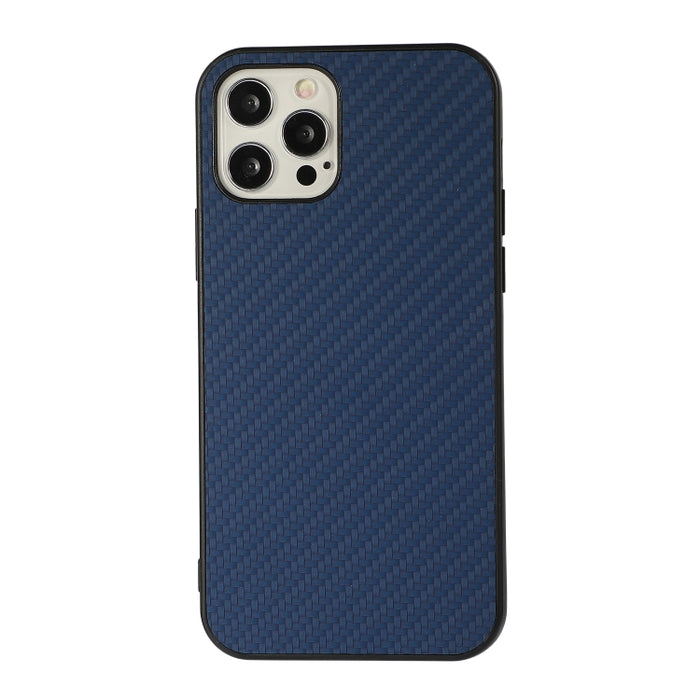 Funda protectora de fibra de carbono PU + PC + TPU Shockprof