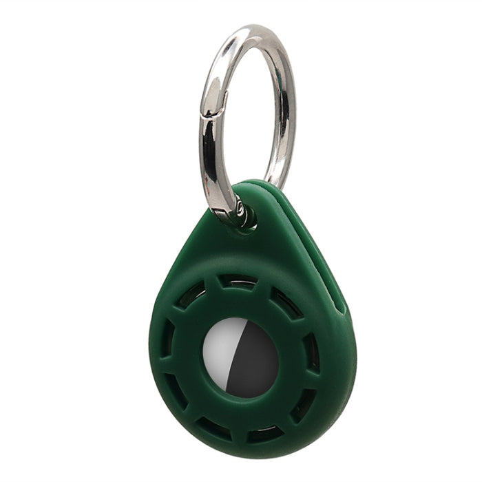 Funda protectora de gel de sílice antiarañazos a prueba de golpes con anillo de llavero