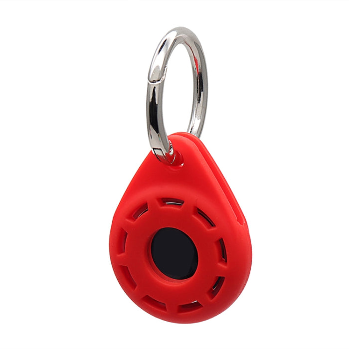 Funda protectora de gel de sílice antiarañazos a prueba de golpes con anillo de llavero