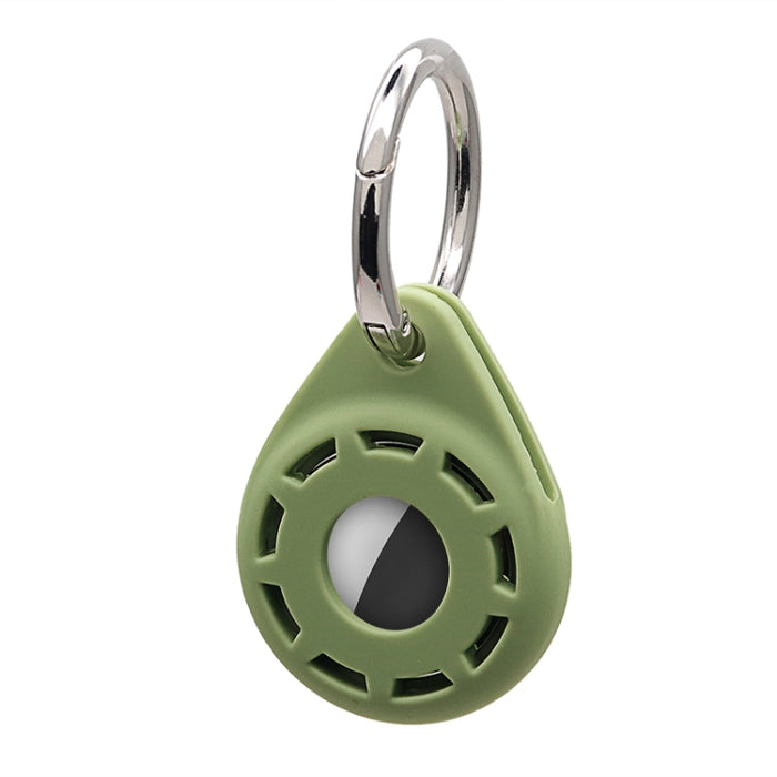 Funda protectora de gel de sílice antiarañazos a prueba de golpes con anillo de llavero