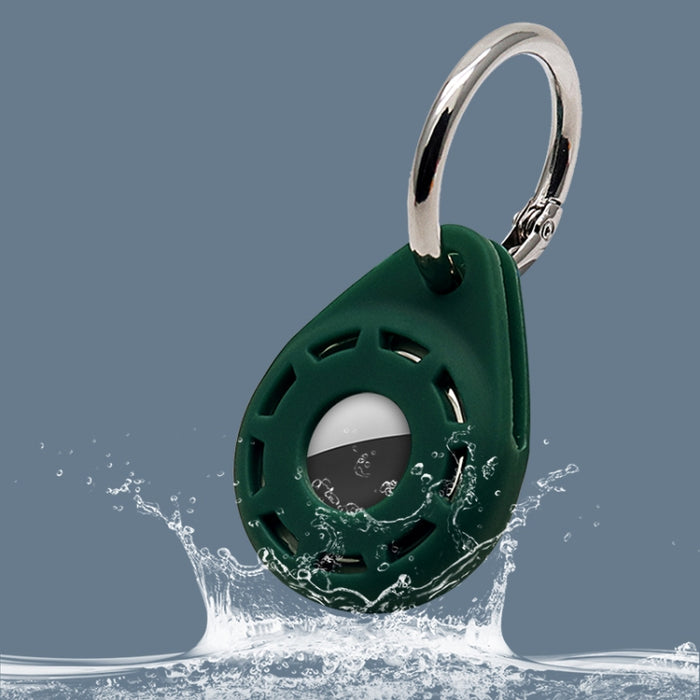 Funda protectora de gel de sílice antiarañazos a prueba de golpes con anillo de llavero