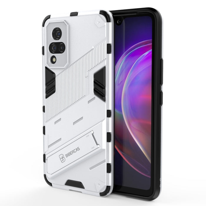 Punk Armor 2 en 1 PC + TPU Estuche a prueba de golpes con soporte invisible, For Xiaomi Redmi K40 Gaming, For Honor Play 5T, For vivo V21
