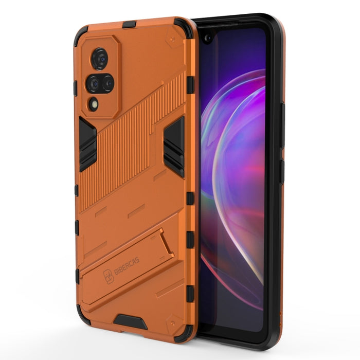 Punk Armor 2 en 1 PC + TPU Estuche a prueba de golpes con soporte invisible, For Xiaomi Redmi K40 Gaming, For Honor Play 5T, For vivo V21