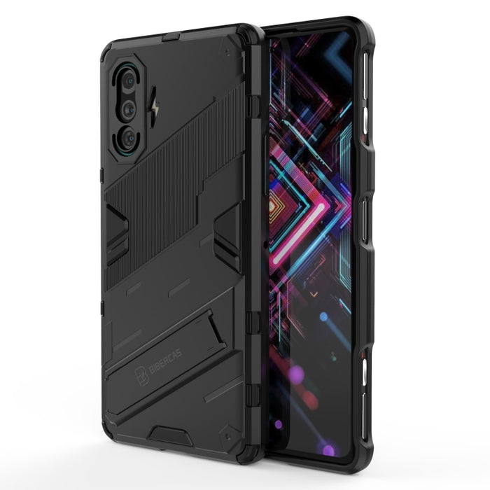 Punk Armor 2 en 1 PC + TPU Estuche a prueba de golpes con soporte invisible, For Xiaomi Redmi K40 Gaming, For Honor Play 5T, For vivo V21