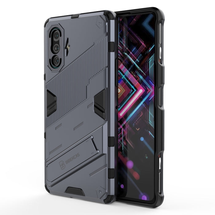 Punk Armor 2 en 1 PC + TPU Estuche a prueba de golpes con soporte invisible, For Xiaomi Redmi K40 Gaming, For Honor Play 5T, For vivo V21