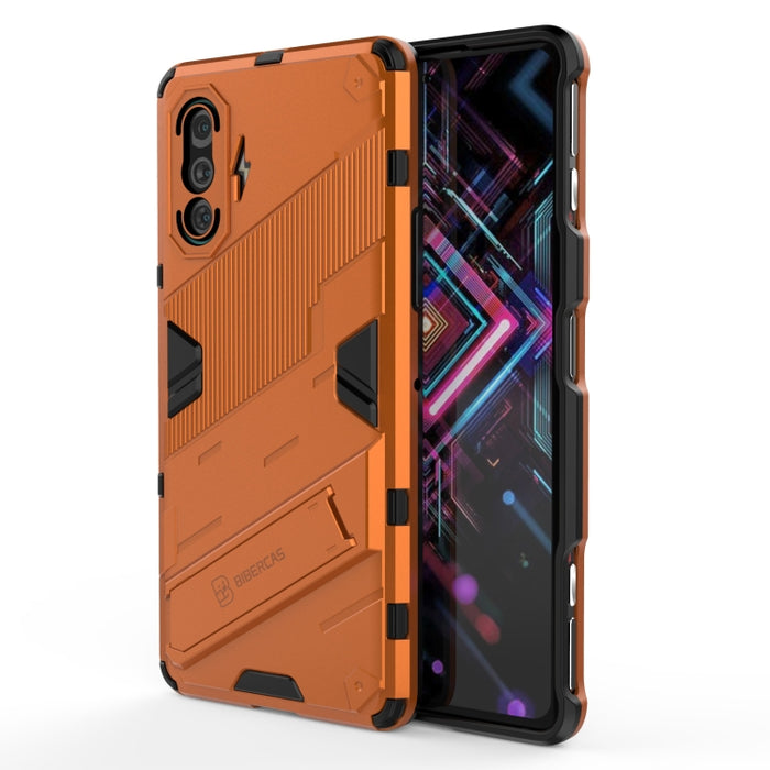 Punk Armor 2 en 1 PC + TPU Estuche a prueba de golpes con soporte invisible, For Xiaomi Redmi K40 Gaming, For Honor Play 5T, For vivo V21