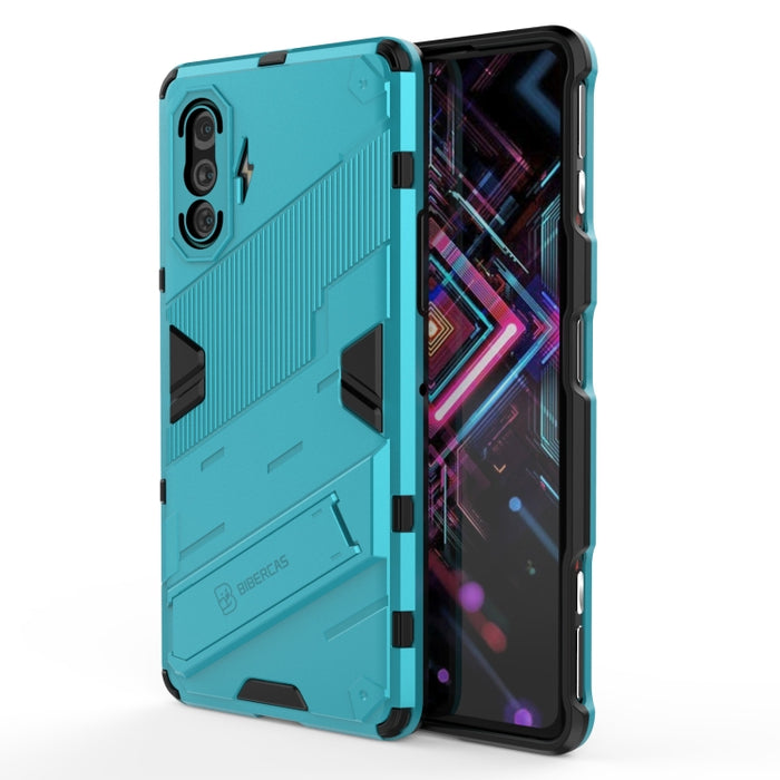 Punk Armor 2 en 1 PC + TPU Estuche a prueba de golpes con soporte invisible, For Xiaomi Redmi K40 Gaming, For Honor Play 5T, For vivo V21