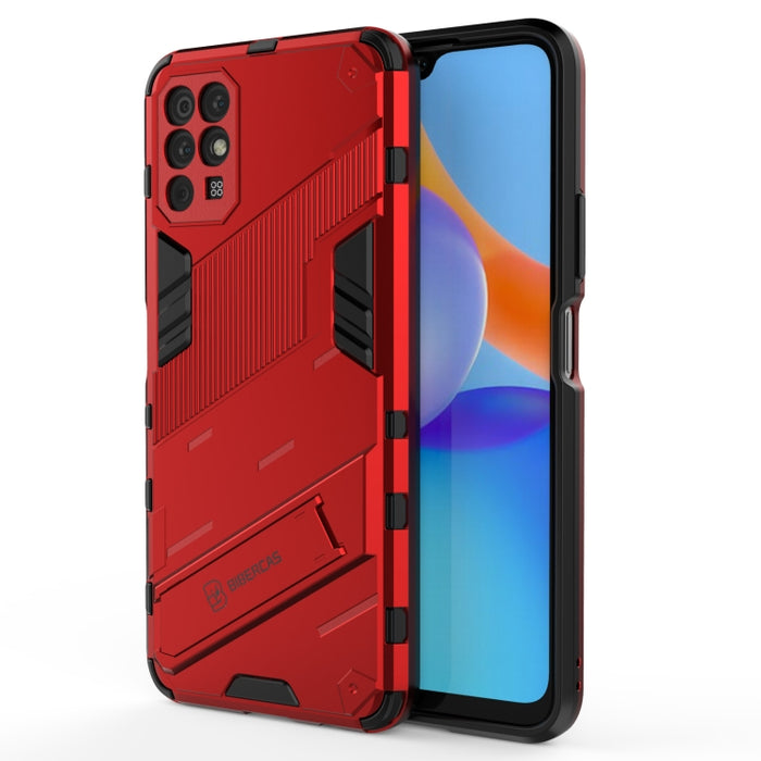 Punk Armor 2 en 1 PC + TPU Estuche a prueba de golpes con soporte invisible, For Xiaomi Redmi K40 Gaming, For Honor Play 5T, For vivo V21