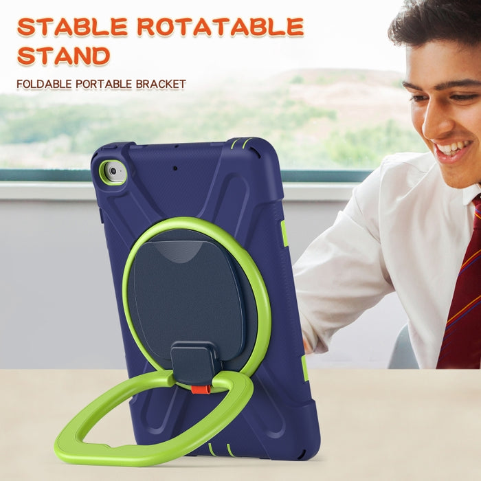 Funda protectora de silicona + PC con soporte y correa para el hombro, For iPad mini 5 / 4