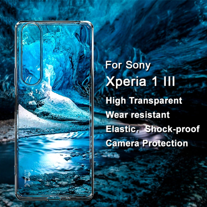 Funda protectora de TPU transparente a prueba de golpes serie IMAK UX-5, For Xiaomi Redmi K40, For Samsung Galaxy A82 5G / Quantum 2, For Sony Xperia 1 III, For Sony Xperia 5 III, For Sony Xperia 10 III