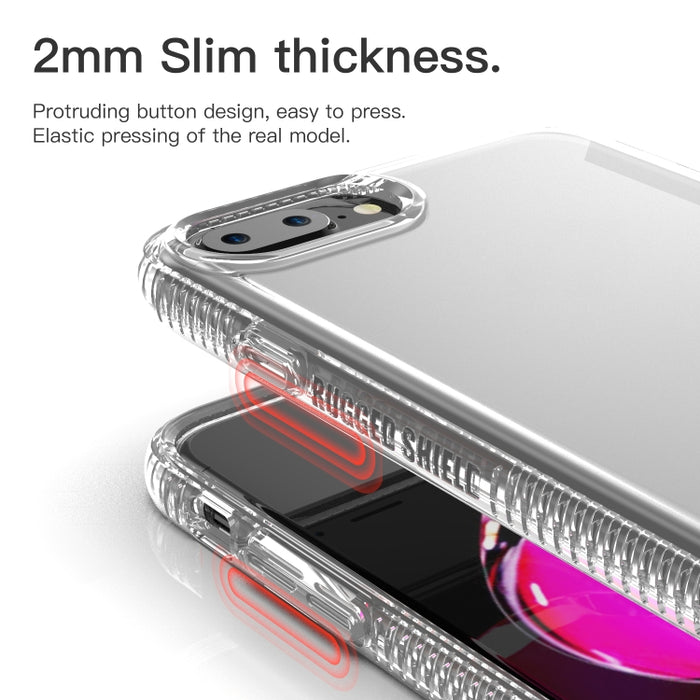 Funda protectora de airbag de TPU transparente a prueba de golpes, For iPhone 6 Plus / 6s Plus