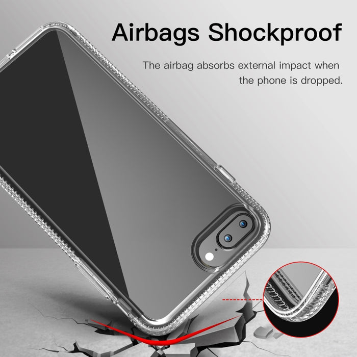 Funda protectora de airbag de TPU transparente a prueba de golpes, For iPhone 6 Plus / 6s Plus