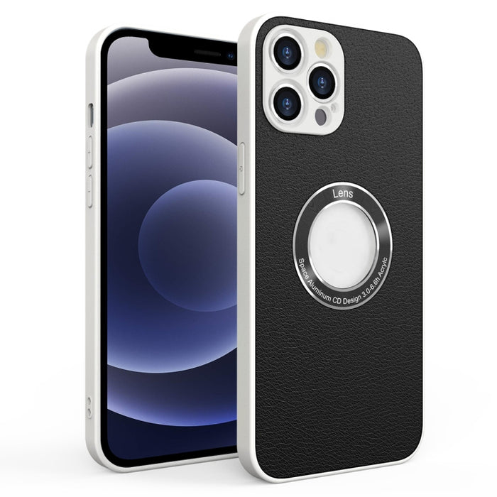 Funda protectora para teléfono móvil PU+PC+TPU