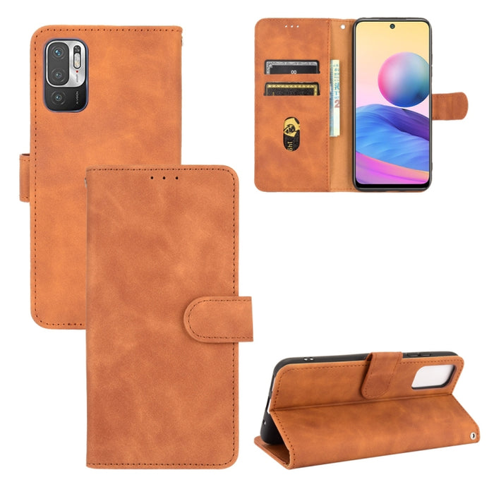Funda de piel sintética con textura de piel de becerro con tapa horizontal y hebilla magnética con soporte, ranuras para tarjetas y cartera, For Xiaomi Redmi Note 10 5G, For CUBOT Note 20, For Nokia 7.3, For ZTE Libero 5G