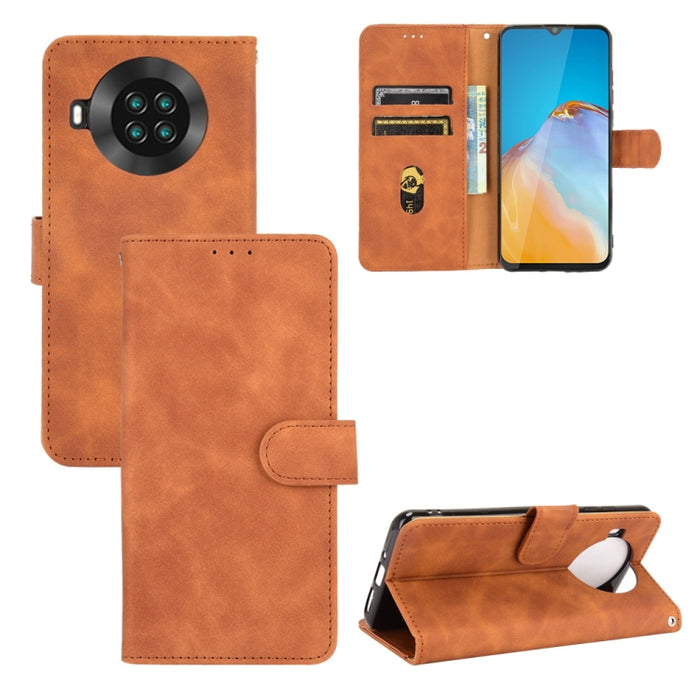 Funda de piel sintética con textura de piel de becerro con tapa horizontal y hebilla magnética con soporte, ranuras para tarjetas y cartera, For Xiaomi Redmi Note 10 5G, For CUBOT Note 20, For Nokia 7.3, For ZTE Libero 5G