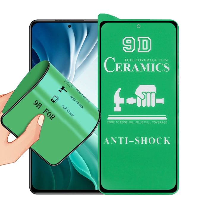 Película de cerámica de pegamento completo de pantalla completa 9D, For Xiaomi Redmi K40 Pro (1 PC), For Samsung Galaxy A02s (1 PCS), For Xiaomi Mi 10i (1 PC), For Samsung Galaxy A12 / A12 Nacho / M12 / A13 5G (1 PCS)                                   ...