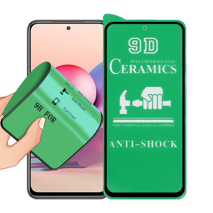Película de cerámica de pegamento completo de pantalla completa 9D, For Xiaomi Redmi K40 Pro (1 PC), For Samsung Galaxy A02s (1 PCS), For Xiaomi Mi 10i (1 PC), For Samsung Galaxy A12 / A12 Nacho / M12 / A13 5G (1 PCS)                                   ...