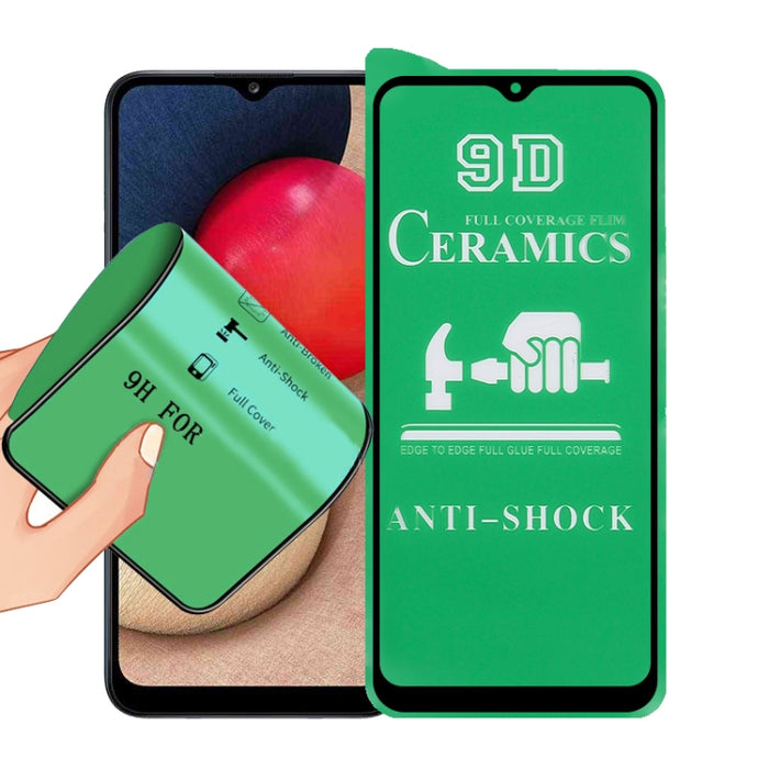 Película de cerámica de pegamento completo de pantalla completa 9D, For Xiaomi Redmi K40 Pro (1 PC), For Samsung Galaxy A02s (1 PCS), For Xiaomi Mi 10i (1 PC), For Samsung Galaxy A12 / A12 Nacho / M12 / A13 5G (1 PCS)                                   ...