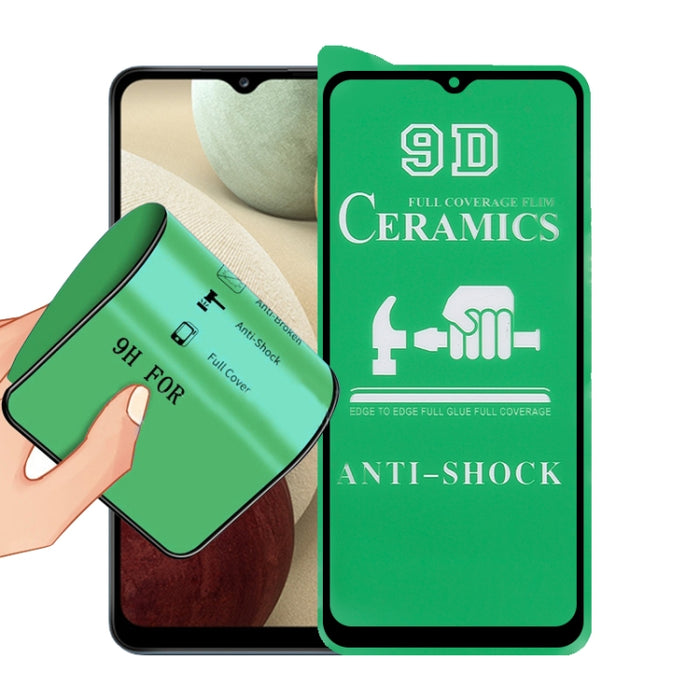 Película de cerámica de pegamento completo de pantalla completa 9D, For Xiaomi Redmi K40 Pro (1 PC), For Samsung Galaxy A02s (1 PCS), For Xiaomi Mi 10i (1 PC), For Samsung Galaxy A12 / A12 Nacho / M12 / A13 5G (1 PCS)                                   ...