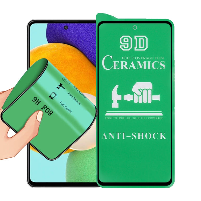 Película de cerámica de pegamento completo de pantalla completa 9D, For Xiaomi Redmi K40 Pro (1 PC), For Samsung Galaxy A02s (1 PCS), For Xiaomi Mi 10i (1 PC), For Samsung Galaxy A12 / A12 Nacho / M12 / A13 5G (1 PCS)                                   ...