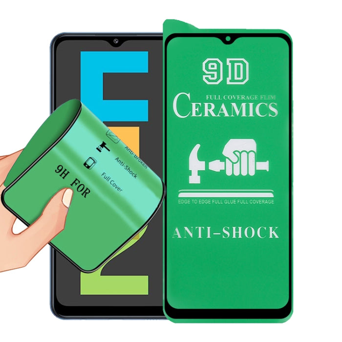 Película de cerámica de pegamento completo de pantalla completa 9D, For Xiaomi Redmi K40 Pro (1 PC), For Samsung Galaxy A02s (1 PCS), For Xiaomi Mi 10i (1 PC), For Samsung Galaxy A12 / A12 Nacho / M12 / A13 5G (1 PCS)                                   ...
