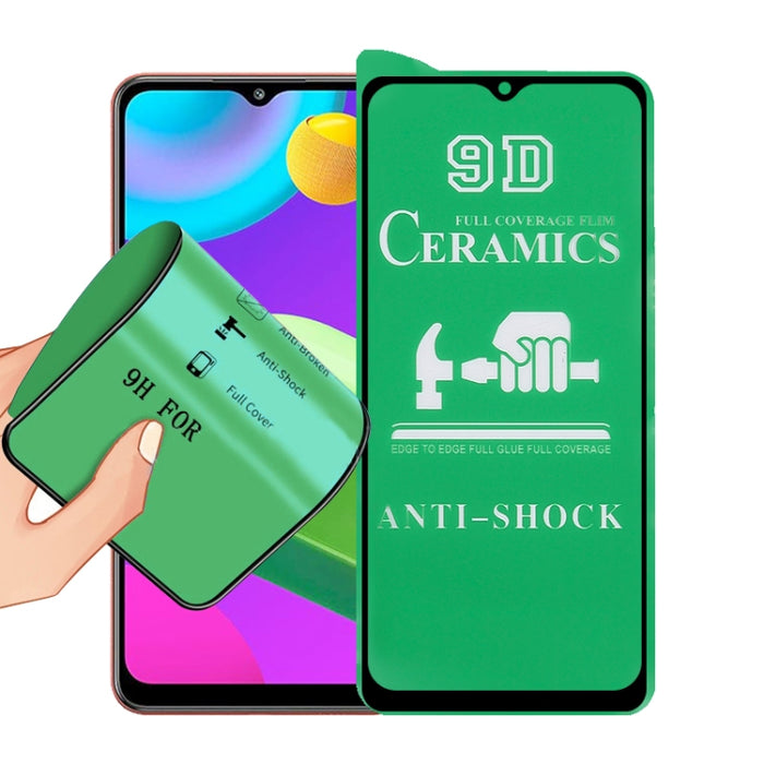 Película de cerámica de pegamento completo de pantalla completa 9D, For Xiaomi Redmi K40 Pro (1 PC), For Samsung Galaxy A02s (1 PCS), For Xiaomi Mi 10i (1 PC), For Samsung Galaxy A12 / A12 Nacho / M12 / A13 5G (1 PCS)                                   ...