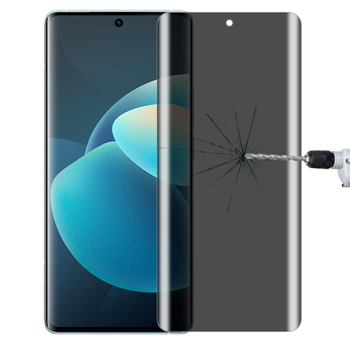 Película de vidrio de privacidad de superficie curvada 3D de dureza superficial 9H de 0,3 mm, For vivo X50 Pro (1 PCS), For OnePlus 8 Pro (1 PCS), For Meizu 18 Pro / 18s Pro (1 PCS), For Xiaomi Mi 11 (1 PCS), For OPPO Reno5 Pro 5G (1 PCS)              ...
