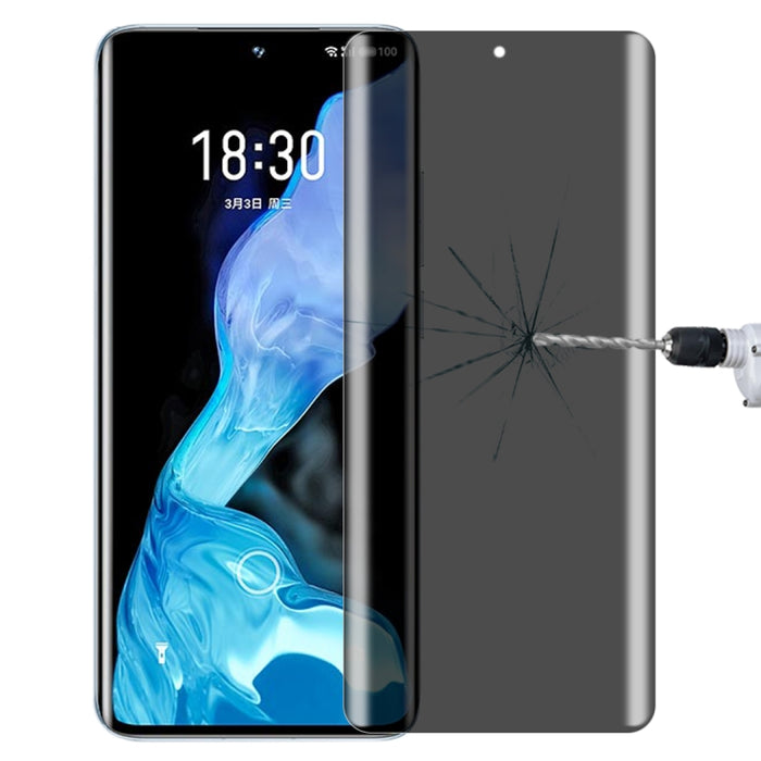Película de vidrio de privacidad de superficie curvada 3D de dureza superficial 9H de 0,3 mm, For vivo X50 Pro (1 PCS), For OnePlus 8 Pro (1 PCS), For Meizu 18 Pro / 18s Pro (1 PCS), For Xiaomi Mi 11 (1 PCS), For OPPO Reno5 Pro 5G (1 PCS)              ...